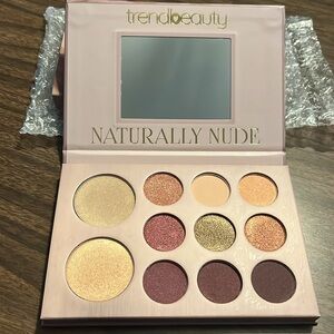 NEW Trendbeauty Naturally Nude Eyeshadow Palette 11 Shades
